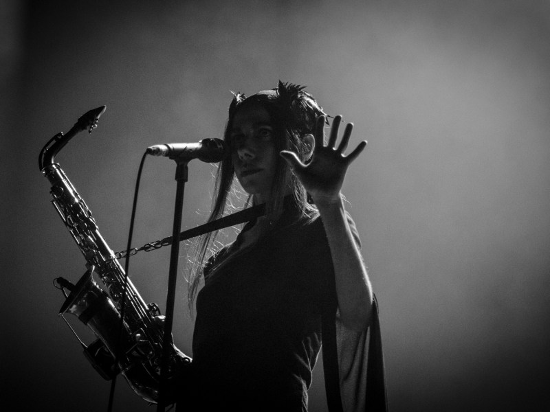 PJ Harvey live 2016 down the rabbit hole, the Netherlands © Caroline Vandekerckhove