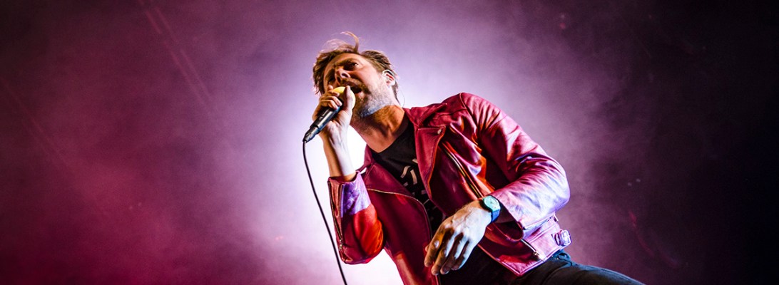 Kaiser Chiefs Ricky Wilson live 2017 Cactusfestival Brugge Bruges © Caroline Vandekerckhove
