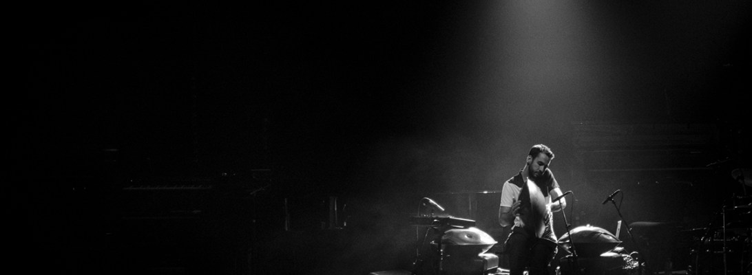 Manu Delago live 2018, BOZAR Brussels © Caroline Vandekerckhove