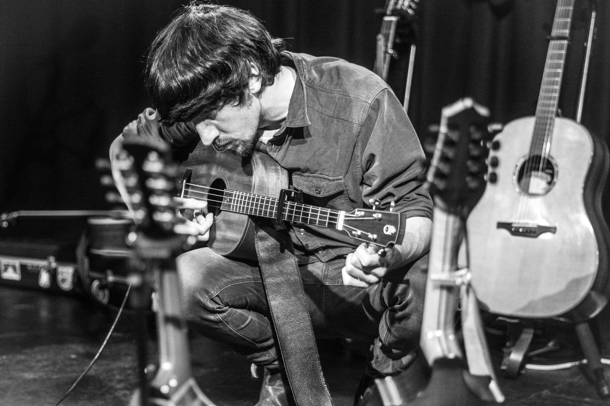 ye vagabonds live in whelans, Dublin 2022, photographed by Caroline Vandekerckhove for dimly lit stages