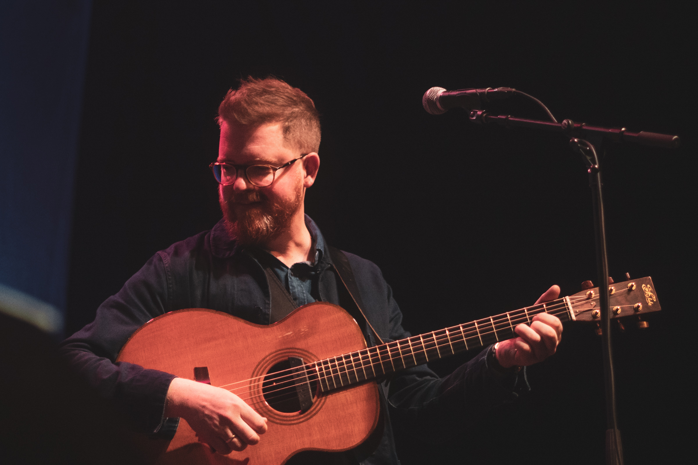 A Celebration of John Prine - John Smith photographed by Caroline Vandekerckhove in Vicar st, April 2023