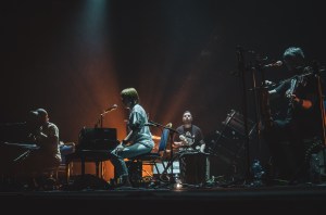 Lankum live at Vicar street, 2023, photographed by Caroline Vandekerckhove for Dimly lit stages.