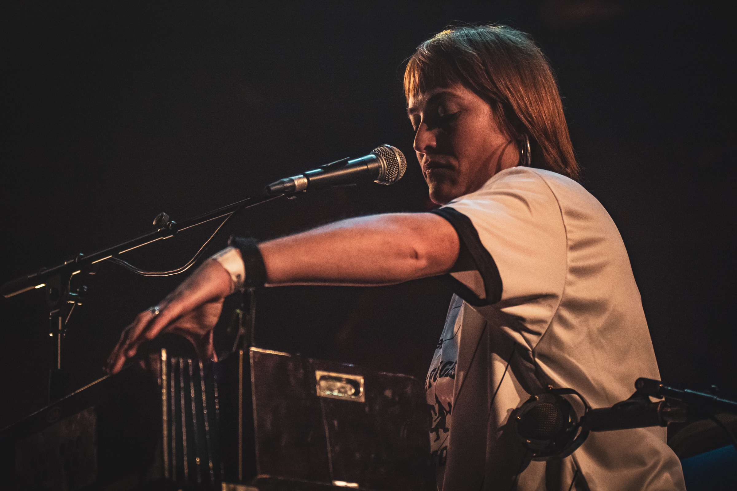 Lankum live at Vicar street, 2023, photographed by Caroline Vandekerckhove for Dimly lit stages.