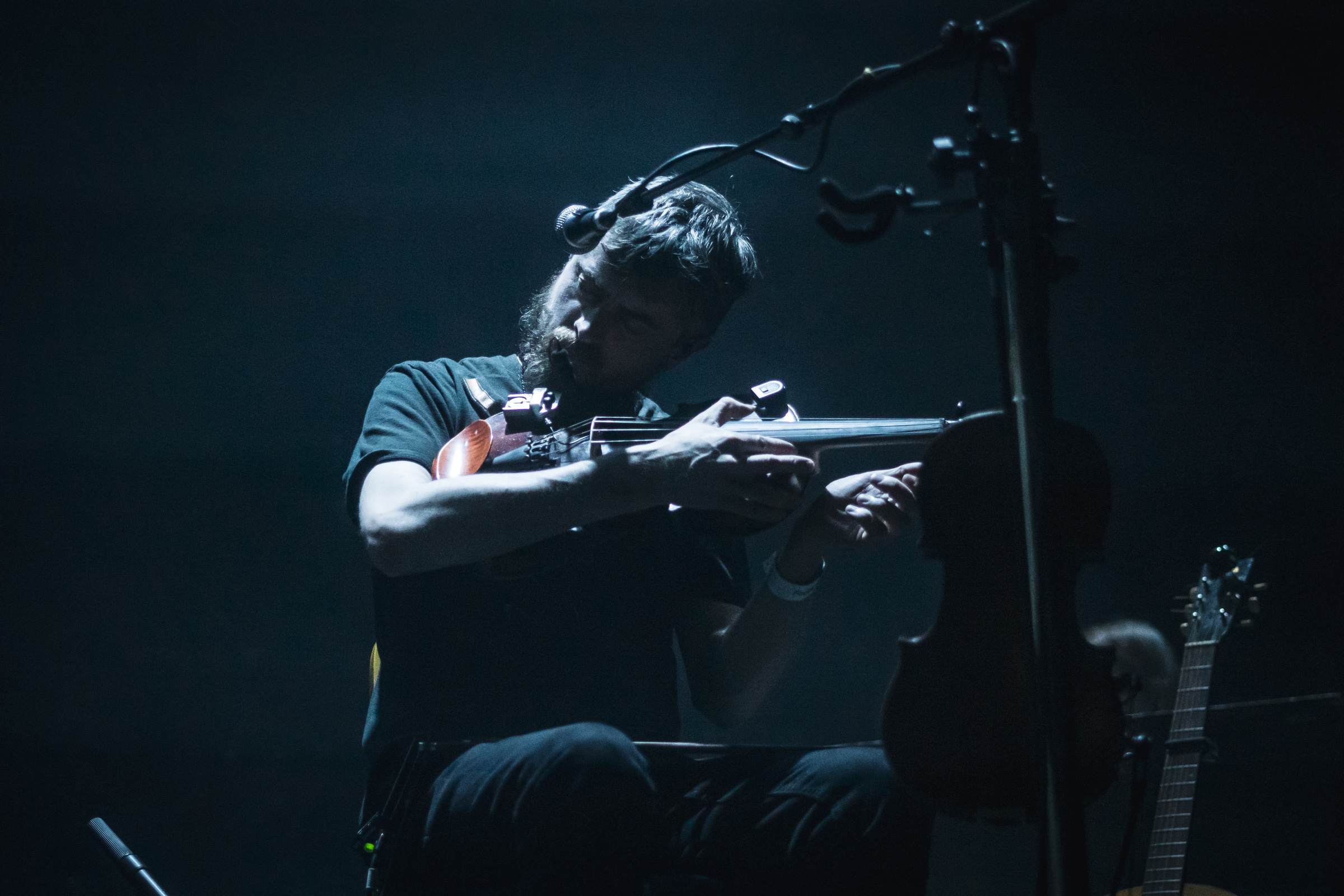 Lankum live at Vicar street, 2023, photographed by Caroline Vandekerckhove for Dimly lit stages.