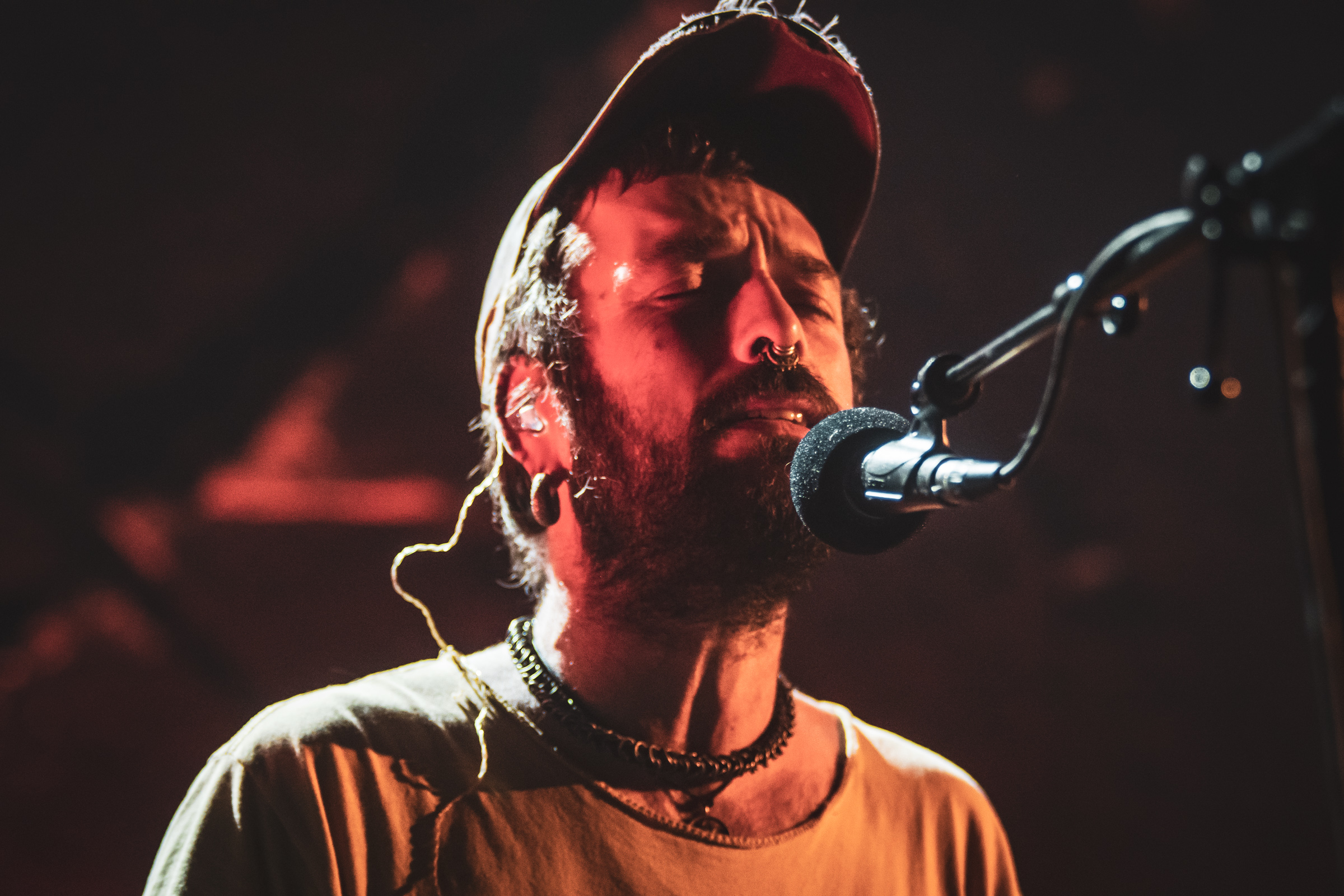 Lankum live at Vicar street, 2023, photographed by Caroline Vandekerckhove for Dimly lit stages.